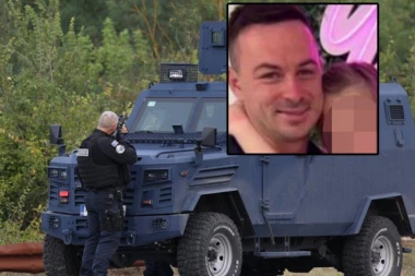 TRI ĆERKICE U SUZAMA ZAVIJENE U CRNO: Porodična fotografija ubijenog Stefana sa Kosova steže i najtvrđa srca - bližnjima nije dozvoljeno ni da se oproste od njega