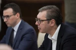 NEĆE BITI SAOPŠTENJA SA SASTANKA PREDSEDNIKA VUČIĆA SA PREDSTAVNICIMA KVINTE I EU: Svaka formalna reč bila bi suvišna