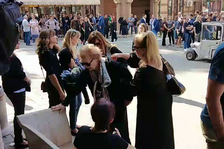 Radmila Živković sahrana Jagoša Markovića