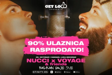 Rasprodato 90 odsto ulaznica za prvi solistički koncert Nucci-ja i Voyage-a!