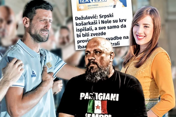 ISPLJUVAO NOVAKA I "ORLOVE": SRPSKE HEROJE NAZVAO MAJMUNIMA! Sraman tekst omiljenog Šolakovog kolumniste