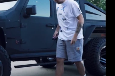 DONČIĆ VOZI "TENK": Pogledajte BRUTALNU mašinu kojom Luka GAZI po Americi!