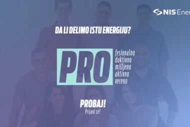 ČETVRTA SEZONA PROGRAMA NIS ENERGY! Rok za prijave na konkurs NIS-a do 1. oktobra!