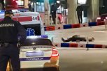 ZA VOLANOM BIO TINEJDŽER! Očevici nesreće u centru Beograda u šoku! ULETEO AUTOMOBILOM NA AUTOBUSKO STAJLIŠTE I TEŠKO POVREDIO ŽENU! (FOTO)