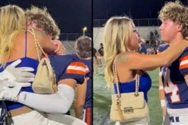 KAKAV OBRT! Majka na utakmici UZJAHALA SINA u seksi odeći i štiklama, a sada je momak konačno otkrio SVE O NJIHOVOM ODNOSU