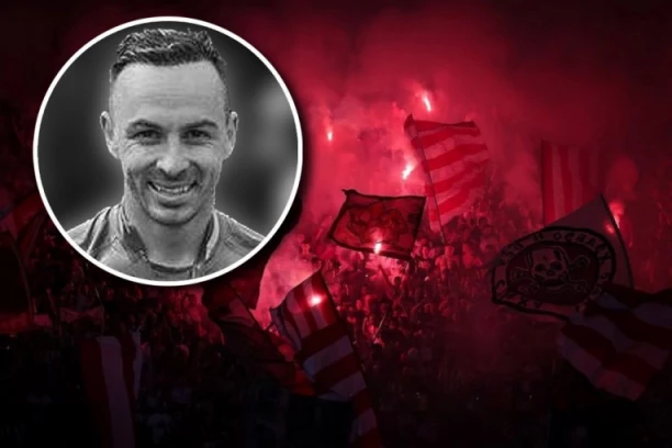 EMOTIVNO: Delije se OPROSTILE od Stefana Nedeljkovića!