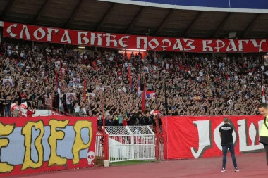 NEPRIJATELJSKA ATMOSFERA! Delije zvižducima dočekale navijače Jang bojsa (VIDEO)