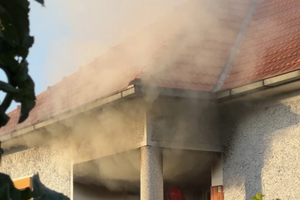 POŽAR U PORODIČNOJ KUĆI U LJUBIĆU: Izgorela dnevna soba!