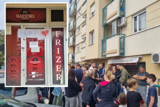 PROTEST PODRŠKE NAPADNUTOM FIRZERU I NJEGOVOM BRATU! Ljudi se okupili u naselju Stepa Stepanović: "Libijci moraju da odgovaraju, nije im prvi puta da su nasilni!"