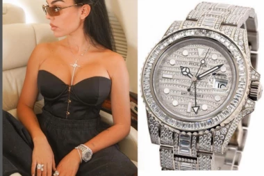 NA RUCI PRAVO BOGATSTVO: Kristijano Ronaldo i Georgina Rodrigez POKAZUJU LUKSUZ! Evo koliko VREDI SAT! (FOTO)