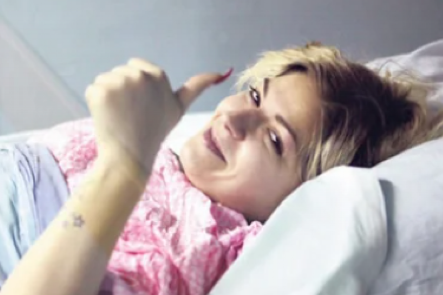 Vanja Mijatović slike iz bolnice