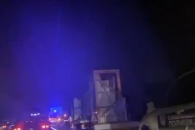 LANČANI SUDAR NA AUTO-PUTU KOD IKEE! Hitna na licu mesta, STVARAJU SE ZASTOJI!