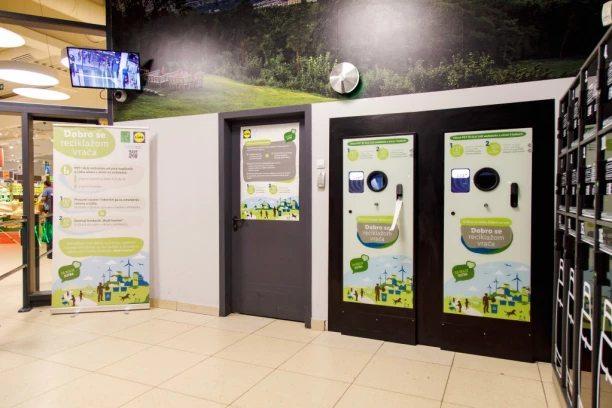 JOŠ DVA APARATA ZA RECIKLAŽU AMBALAŽE U LIDLU: Doniraj ili umanji svoj račun!