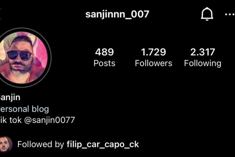 Sanjin Horvat Instagram