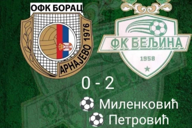 PREPUNE TRIBINE U ARNAJEVU: Sastav Beljine je upisao treći vezani trijumf u derbi susretu sa Borcem! (VIDEO)