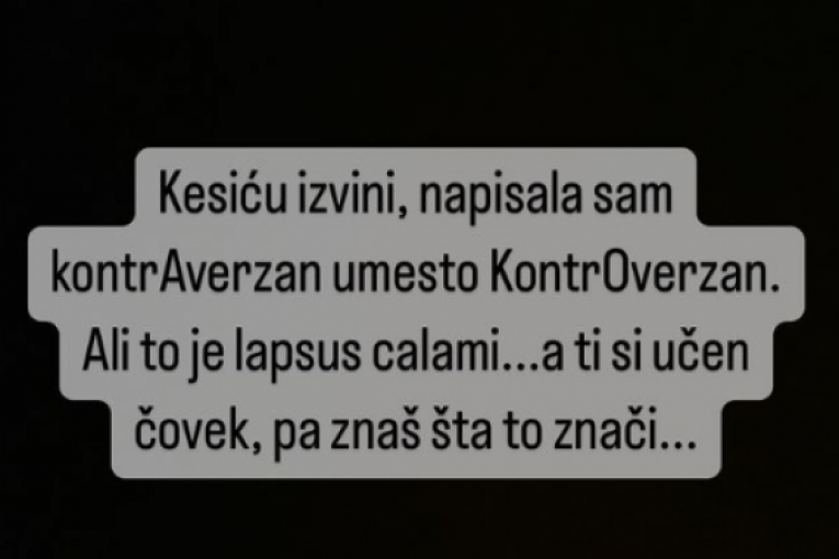 Jelena Radanović oglašavanje na Instagramu