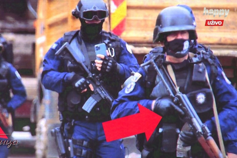 Kurtijeva policija sa srpskim puškama