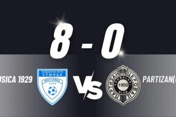 POTPUNI DEBAKL PARTIZANA: Osam lopti u mreži crno-belih!