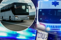 EVO KAKO SE PREVRNUO AUTOBUS PUN PUTNIKA KOD BAČKE TOPOLE! Novi detalji teške nesreće: 12 ljudi povređeno, jedna osoba HITNO PREVEZENA U BEOGRAD!