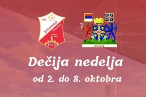 VELIKO SRCE DECE SRBIJE: Ekipa GFK Dubočice u okviru "Dečije nedelje" obilazi leskovačke osnovne škole!