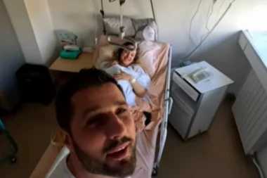 MILJKOVIĆ PRVI PUT VIDEO LUNU I ĆERKU NAKON POROĐAJA: Pale SUZE u porodilištu!