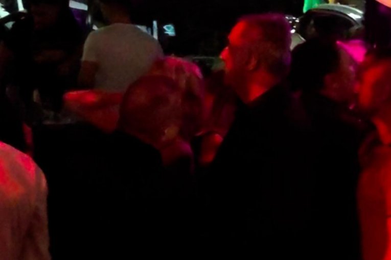 Milo Đukanović sa suprugom na nastupu Nataše Bekvalac