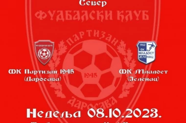 DERBI POLUSEZONE U DAROSAVI: Crno-beli su spremni da pomrse račune lideru!