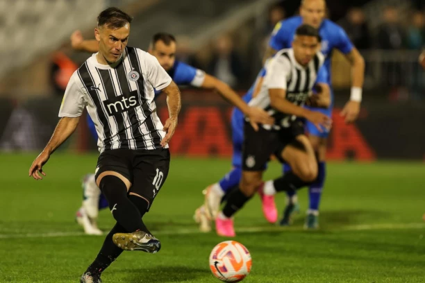 PENAL POGURAO PARTIZAN: Nova pobeda crno-belih u Superligi Srbije!