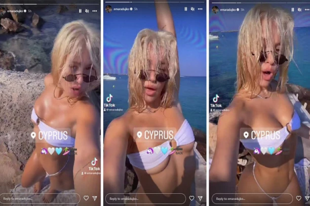 OVO GLEDATE NA SOPSTVENU ODGOVORNOST! Eksplicitni snimak Eme Radujko frapirao javnost, pevačica pokazala sve!