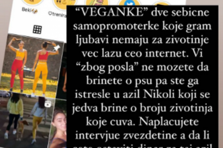 Sara Stanković osudila fitnes bliznakinje