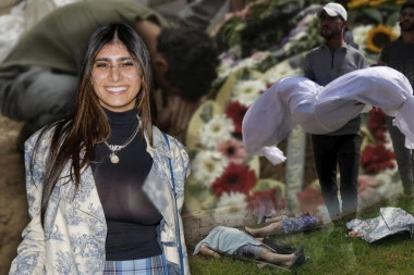 MIA KALIFA SRČANO PODRŽALA HAMAS, A HTELI GLAVU DA JOJ ODRUBE ZBOG HIDŽABA! Uči militantne grupe kako da pogode ugao dok kolju decu : HORIZONTALNO SAMO!