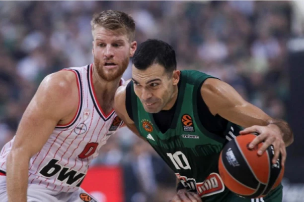 SLUKAS NAGRAĐEN ZA VRHUNSKU PARTIJU: Igrač Panatianikosa MVP kola Evrolige
