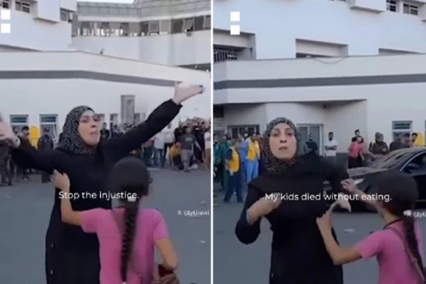 PLAČ MAJKE IZ PALESTINE JEŽI SVAKU DLAKU NA TELU! Nesrećna žena izašla na ulicu, pa ZAPOMAGALA na sav glas: Deca su mi UMRLA na rukama, gladna!