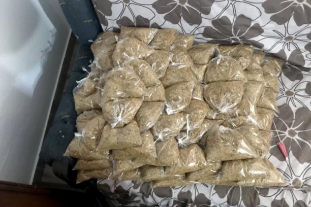 UHAPŠEN MUŠKARAC U PARAĆINU: U njegovom stanu pronađeno preko 100 kilograma REZANOG DUVANA!