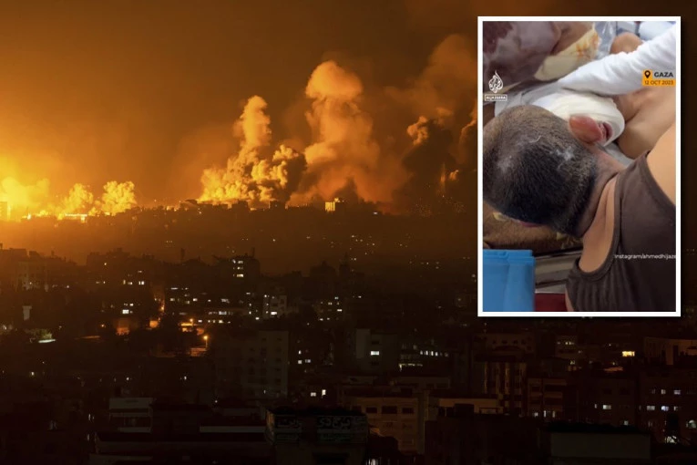 "TATA, DOBRO SAM, NE BRINI!" Najstrašniji i najpotresniji snimak iz Gaze: Dete u ranama teši oca: "Budi jak..." (UZNEMIRUJUĆI SNIMAK)