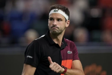 DIMITROV DOMINANTNO: Grigor RAZBIO Bublika za ČETVRTFINALE PAriza!