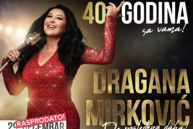 Dragana Mirković odlučila: Karte za Arenu 2 sedam dana po promotivnim cenama!