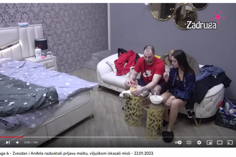 Anđela Đuričić i Zvezdan Slavnić Zadruga