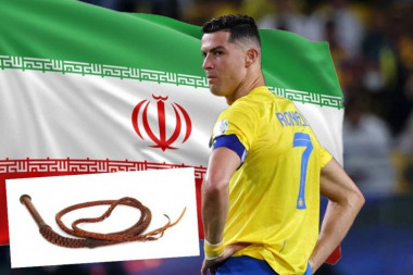 RONALDO "PRELJUBNIK": Iran KAŽNJAVA fudbalsku superzvezdu UDARCIMA BIČEM!