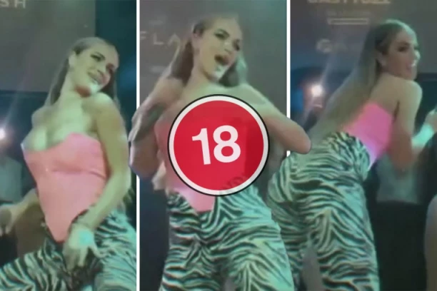 TEODORI DŽEHVEROVIĆ SEVNULA BRADAVICA! Pevačica u intimnom snimku dodirivala GRUDI, gore mreže (VIDEO 18+)