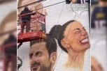 LEPŠE REMEK DELO NISTE VIDELI! Novak Đoković, Ivana Vuleta i Nikola Jokić dobili MURAL! Ali ne u Srbiji, već u OVOM gradu! (VIDEO)