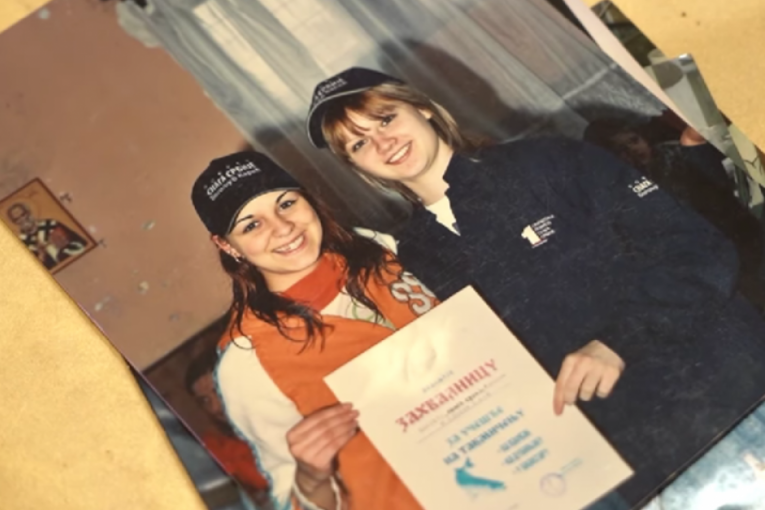 Slađa Lazić slike iz detinjstva