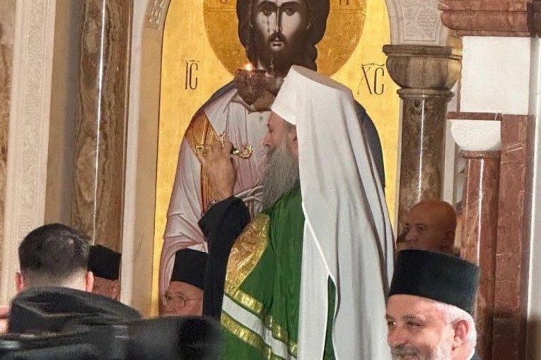 Doček patrijarha Porfirija