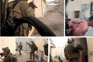 IZRAELSKI KOMANDOSI OBJAVILI SNIMAK OKRŠAJA SA HAMASOVCIMA: Preoteli vojni punkt u Gazi: "Ostani u bunkeru, dolazimo!" (VIDEO)
