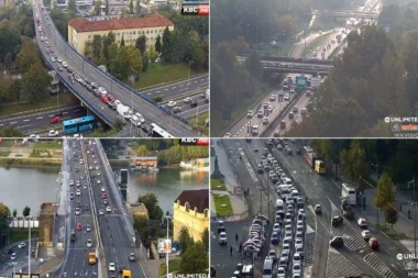 U TOKU JUTARNJI ŠPIC, NAORUŽAJTE SE STRPLJENJEM! Ovu deonicu, ako ikako možete, zaobiđite u punom luku!