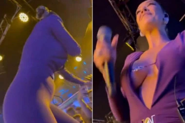 NOVI SNIMAK TEE TAIROVIĆ UGLEDAO SVETLOST DANA: Pevačici sevnule GOLE GRUDI, muškarci gledaju kao hipnotisani!