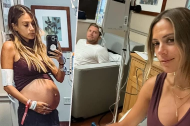 HITNO HOSPITALIZOVANA SLAVNA GLUMICA! Bakterijska infekcija RAZORILA njeno telo tik pred POROĐAJ! (FOTO)