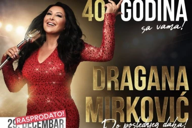 Poklon publici pred Arenu: Dragana posle duge pauze snima pesmu!