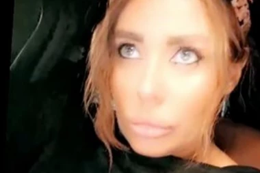 "PAŽNJA, PAŽNJA..." PROCURIO SNIMAK, ANA SE SKINULA DO GOLE KOŽE: Leži u krevetu sa visokim potpeticama i cigaretom u ruci (VIDEO)