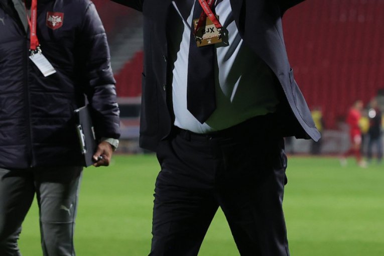 Slavlje selektora nakon trijumfa nad selekcijom Crne Gore